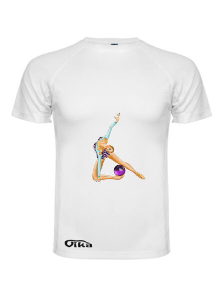 Camiseta fantasía blanca VIKA - Imagen 4